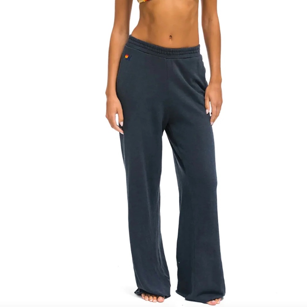 SOLD. Aviator Nation Navy Track Pants